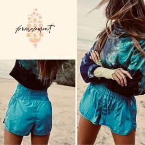 FP Movement The Way Home shorts - turquoise